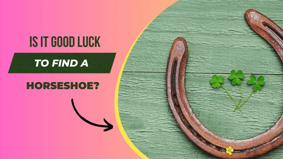 is it good luck to find a horse shoe