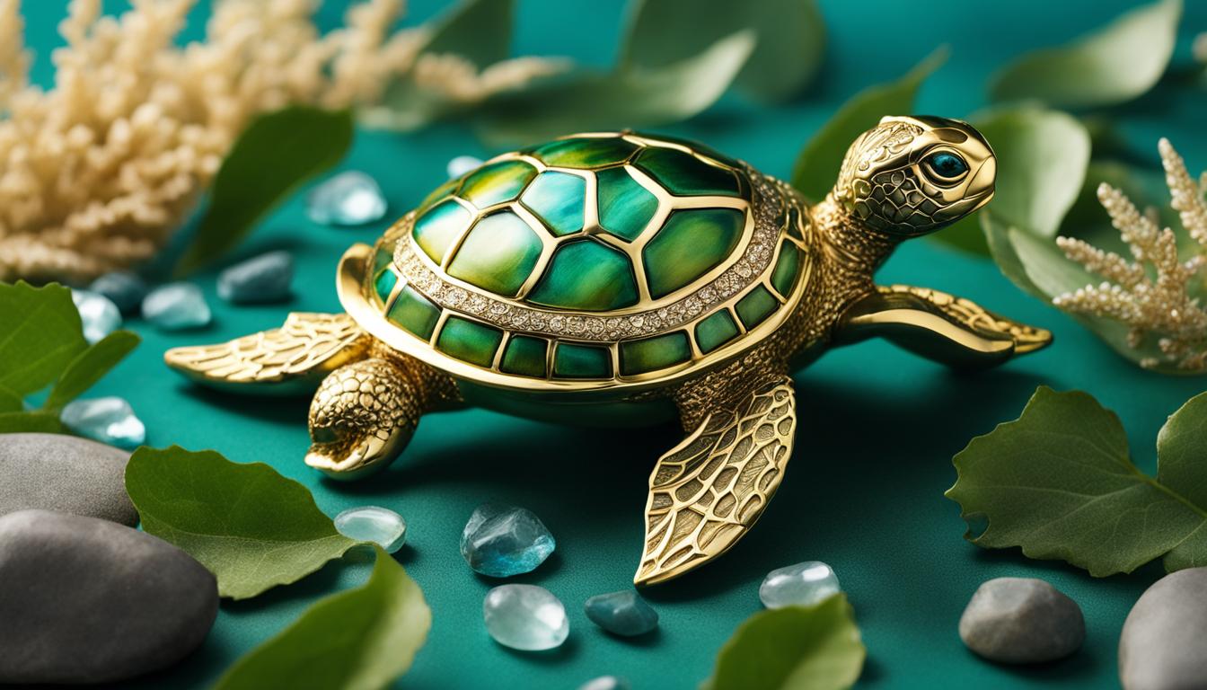Are turtles jewelry a good luck omen?
