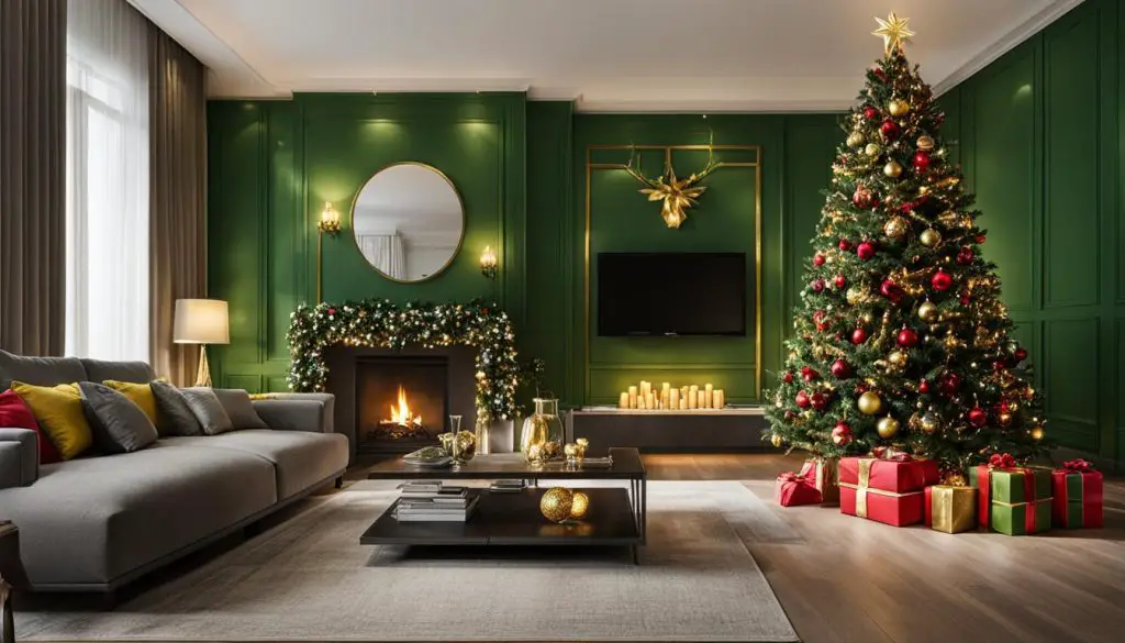 Christmas tree placement
