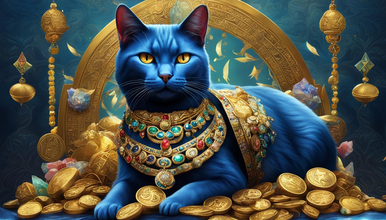 are blue cats a sign of good luck