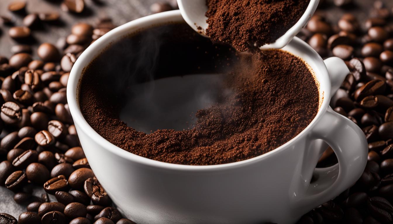 are coffee grounds in your cup good luck