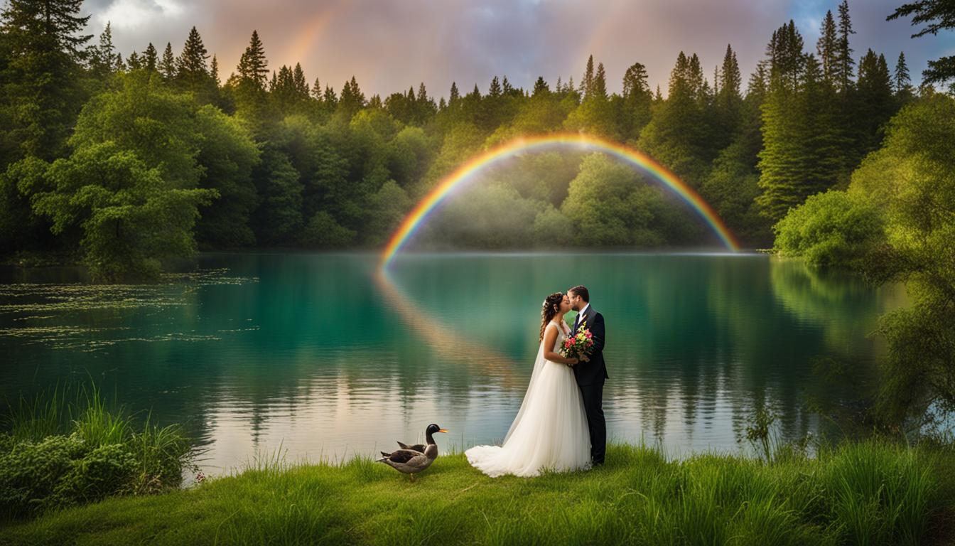 are ducks on your wedding day good luck