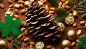 are pine nuts the sign of good luck