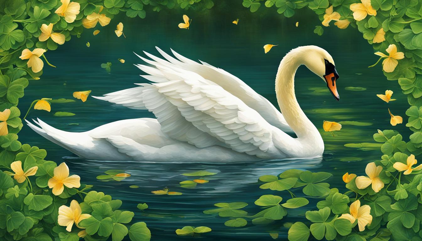 are swans a sign of good luck?