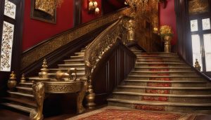 are the stairs at the door way good luck
