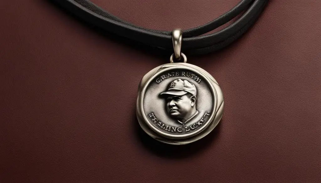 babe ruth good luck charm