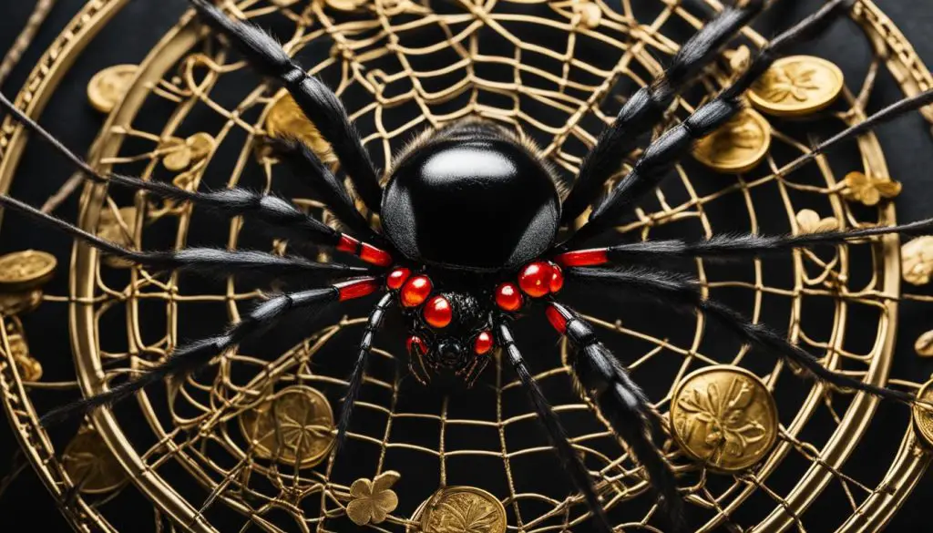 black widow spider image