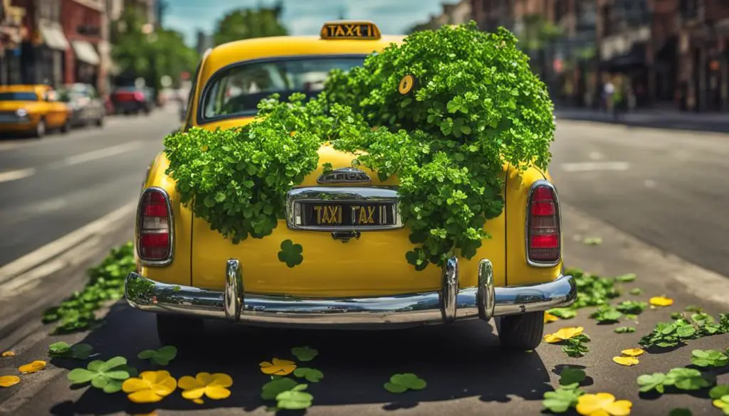 bringing good luck to taxis