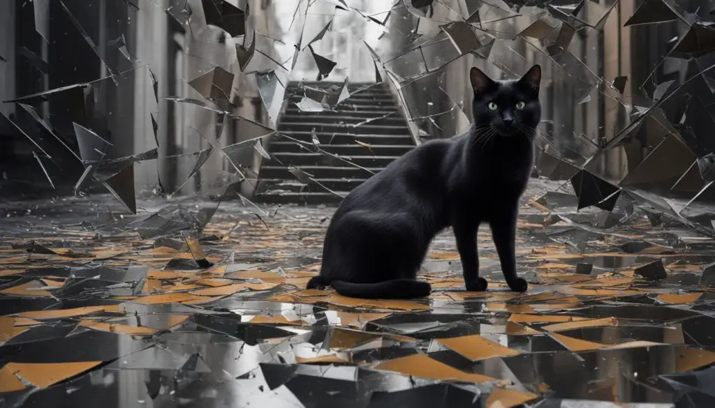 broken mirrors and bad luck