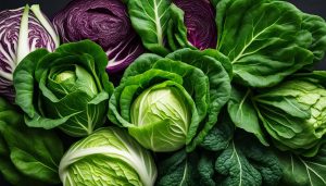 can spinach be substituted for cabbage as good luck