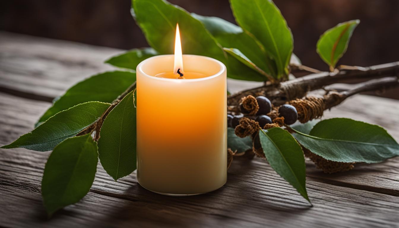 can you burn a bayberry candle through out the year for good luck