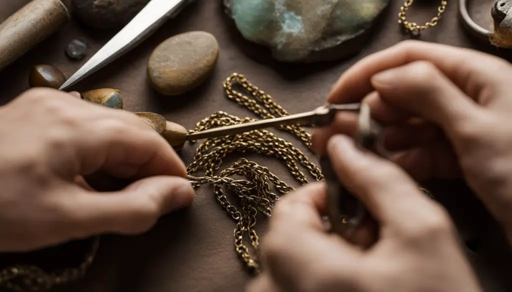 diy necklace