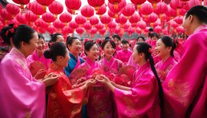 do chinese pass pink slips for good luck