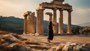 do greeks really spit for good luck