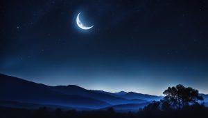 does a waxing crescent moon bring good luck