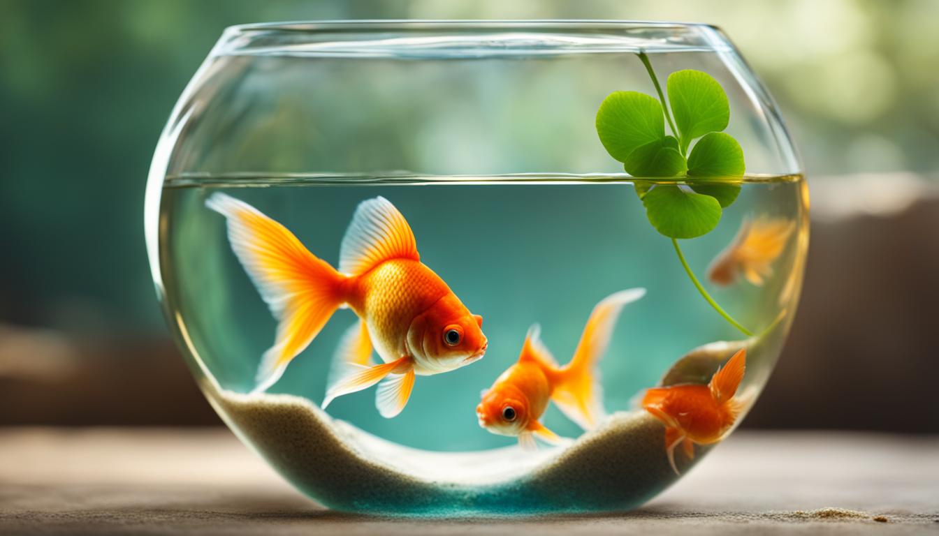 does an upside down goldfish symbolize good luck