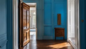 does it bring you good luck to paint front door blue