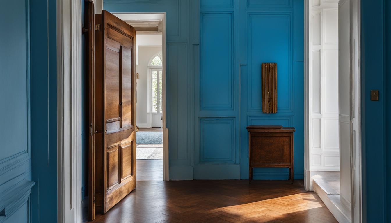 does it bring you good luck to paint front door blue
