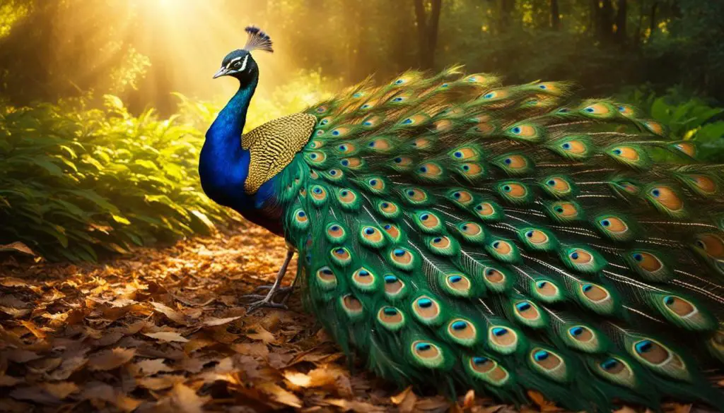 finding a peacock feather good luck