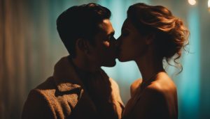 how about a kiss for good luck