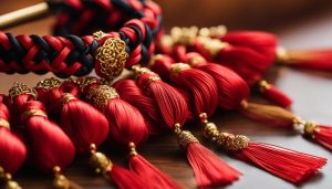how do you make a braided chinese good luck bracelet