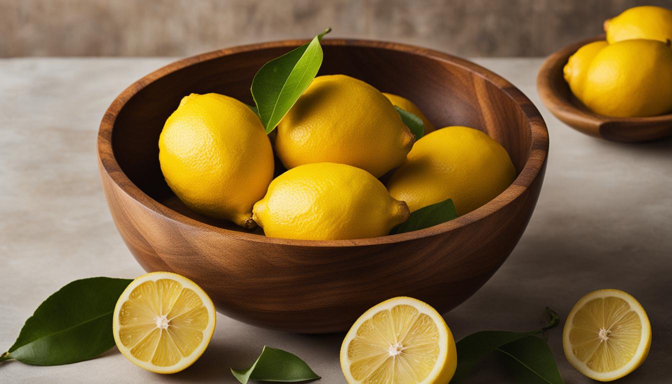 how many lemons is good luck in a bowl?