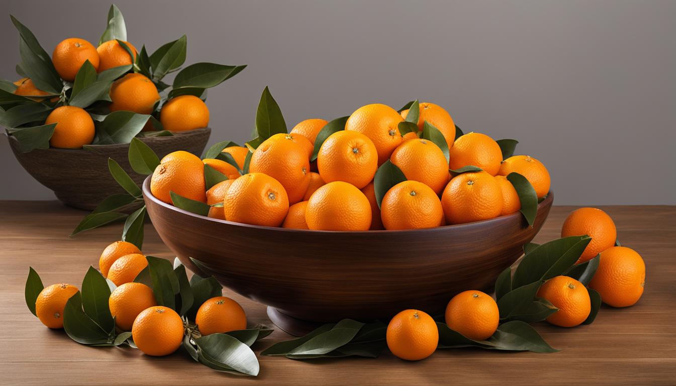 how many orange to display for good luck