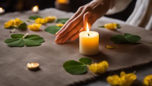 how to clean candle for good luck