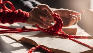 how to hang the square good luck knot