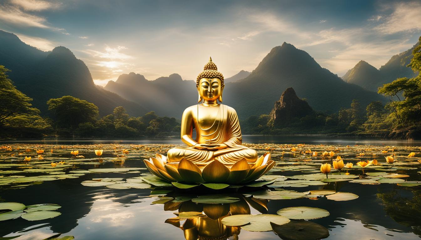 in what direction does buddha face for good luck?