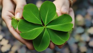 is a 5 clover leaf good luck