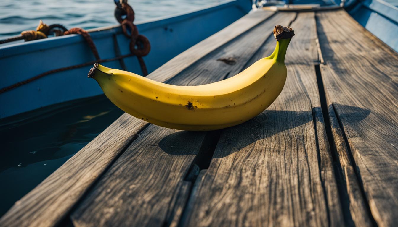 is a banana good luck on a fishing boat