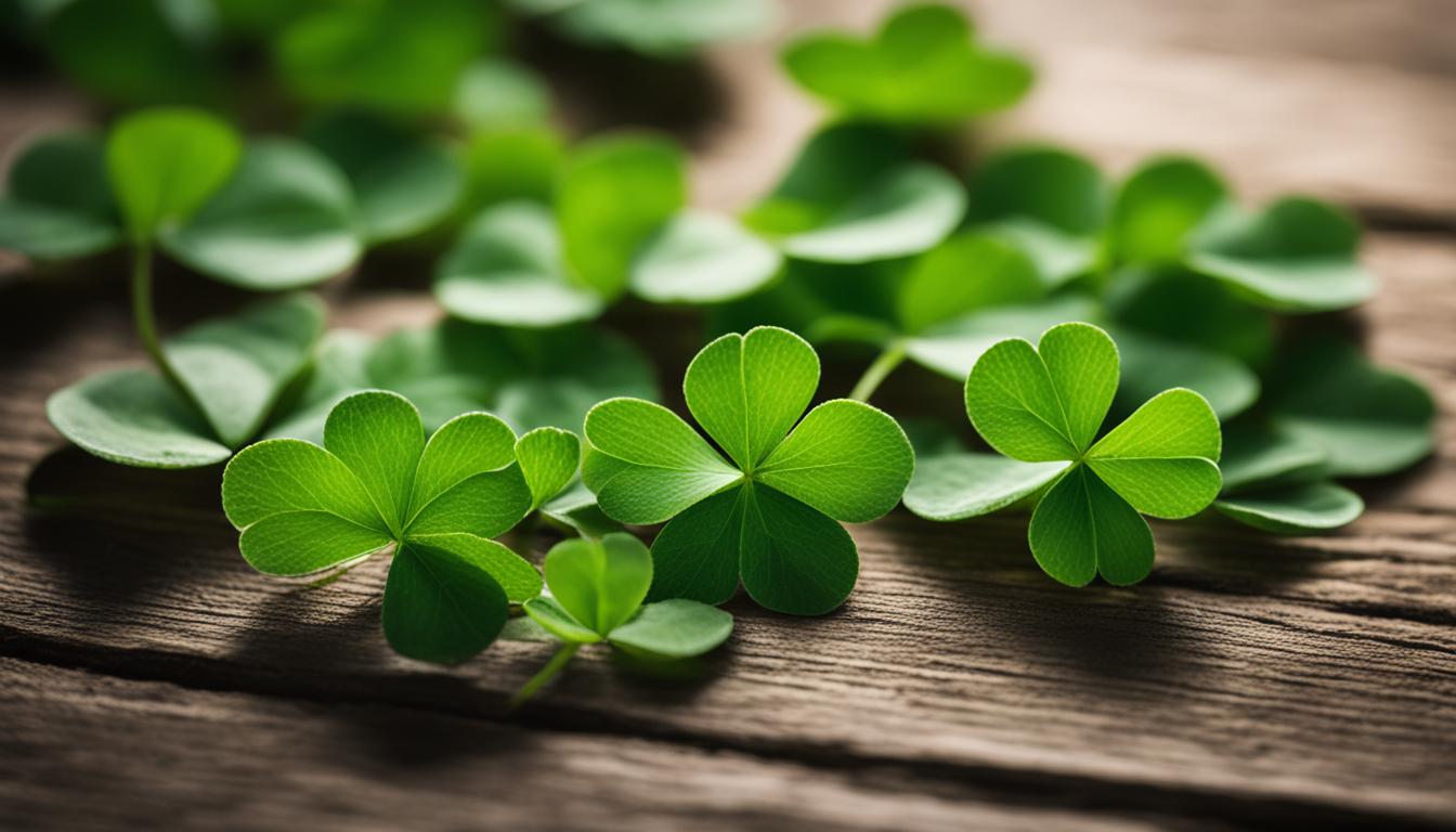 is a four-leaf clover good luck?