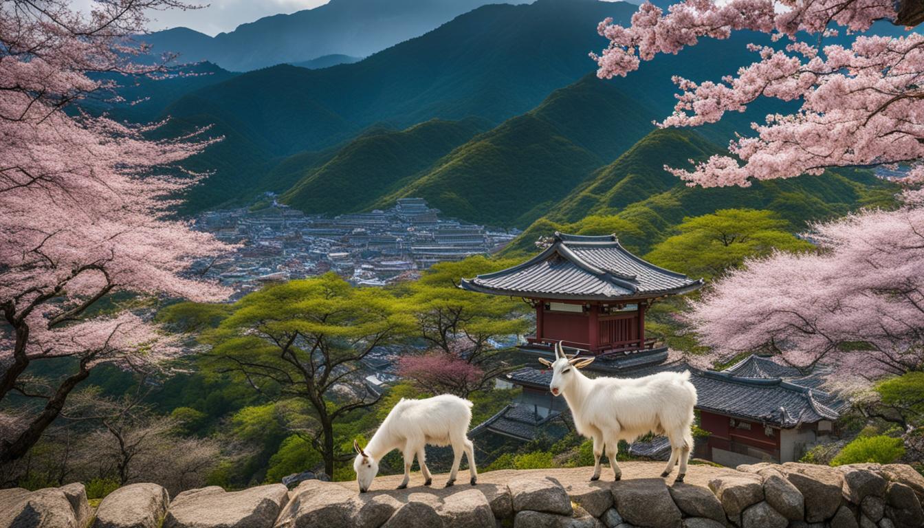 is a ram or a goat good luck in japan