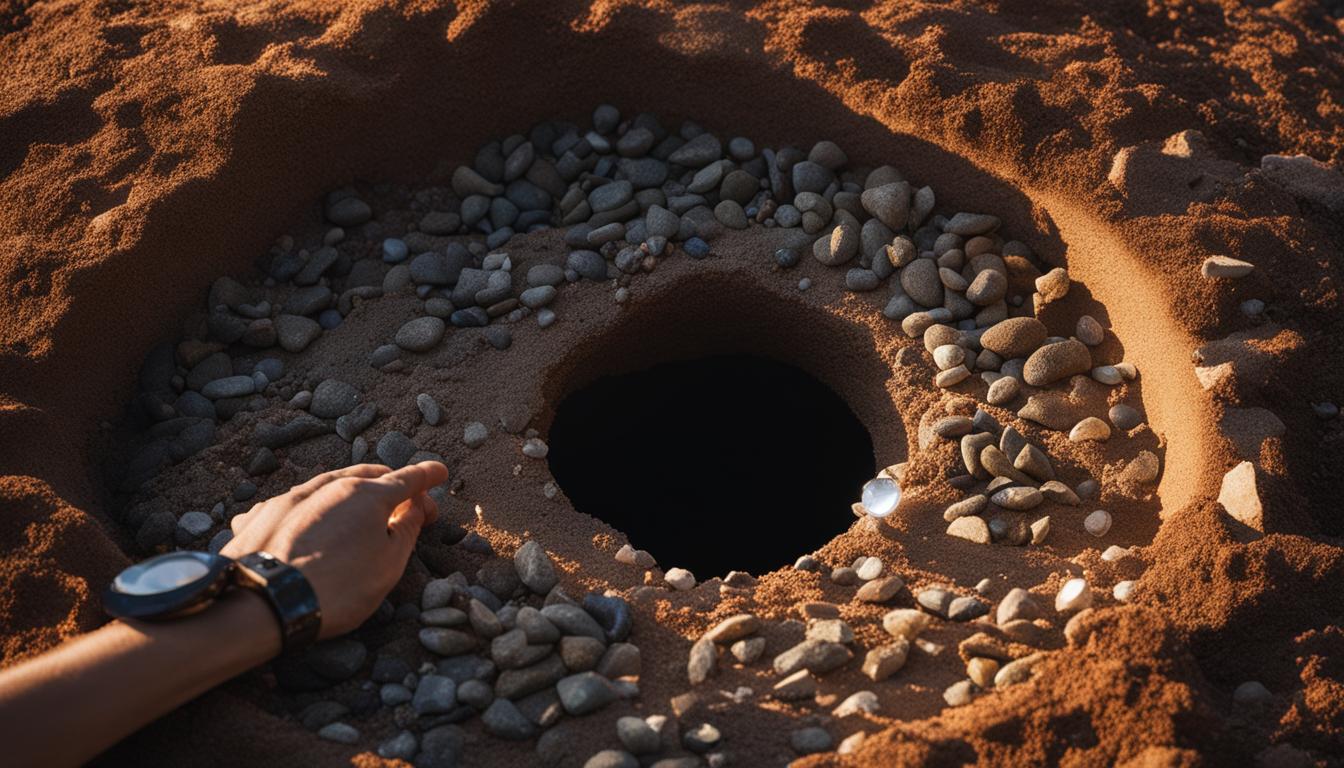 is burying quartz under a house good luck?