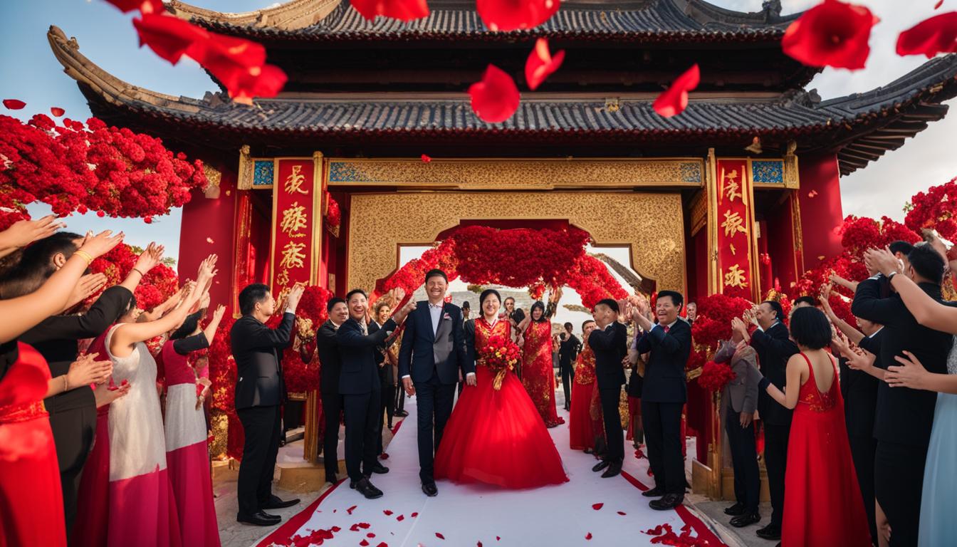 is getting.married on friday in.china good luck