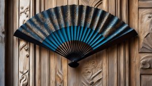 is having a hand fan over your door good luck
