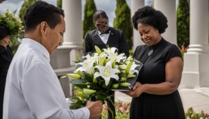 is it appropriate to wish somebody good luck before a funeral
