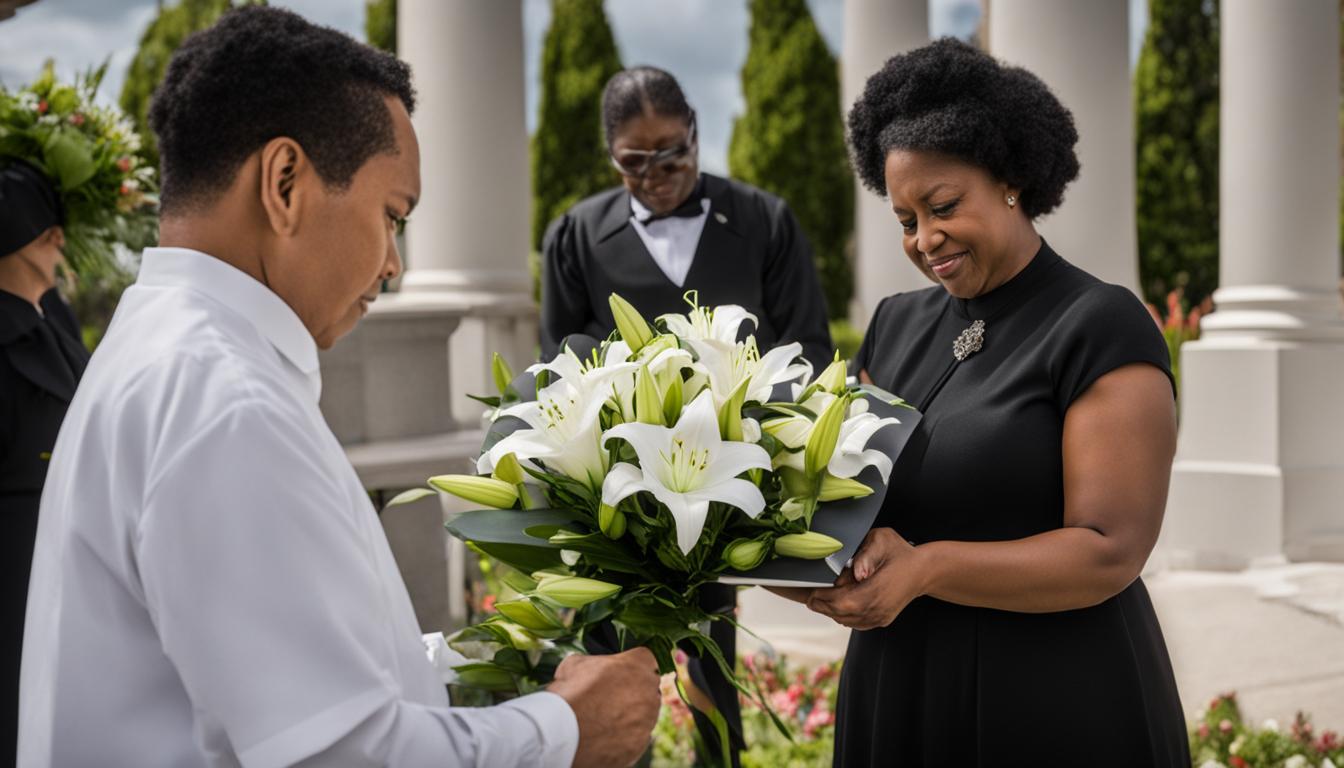 is it appropriate to wish somebody good luck before a funeral