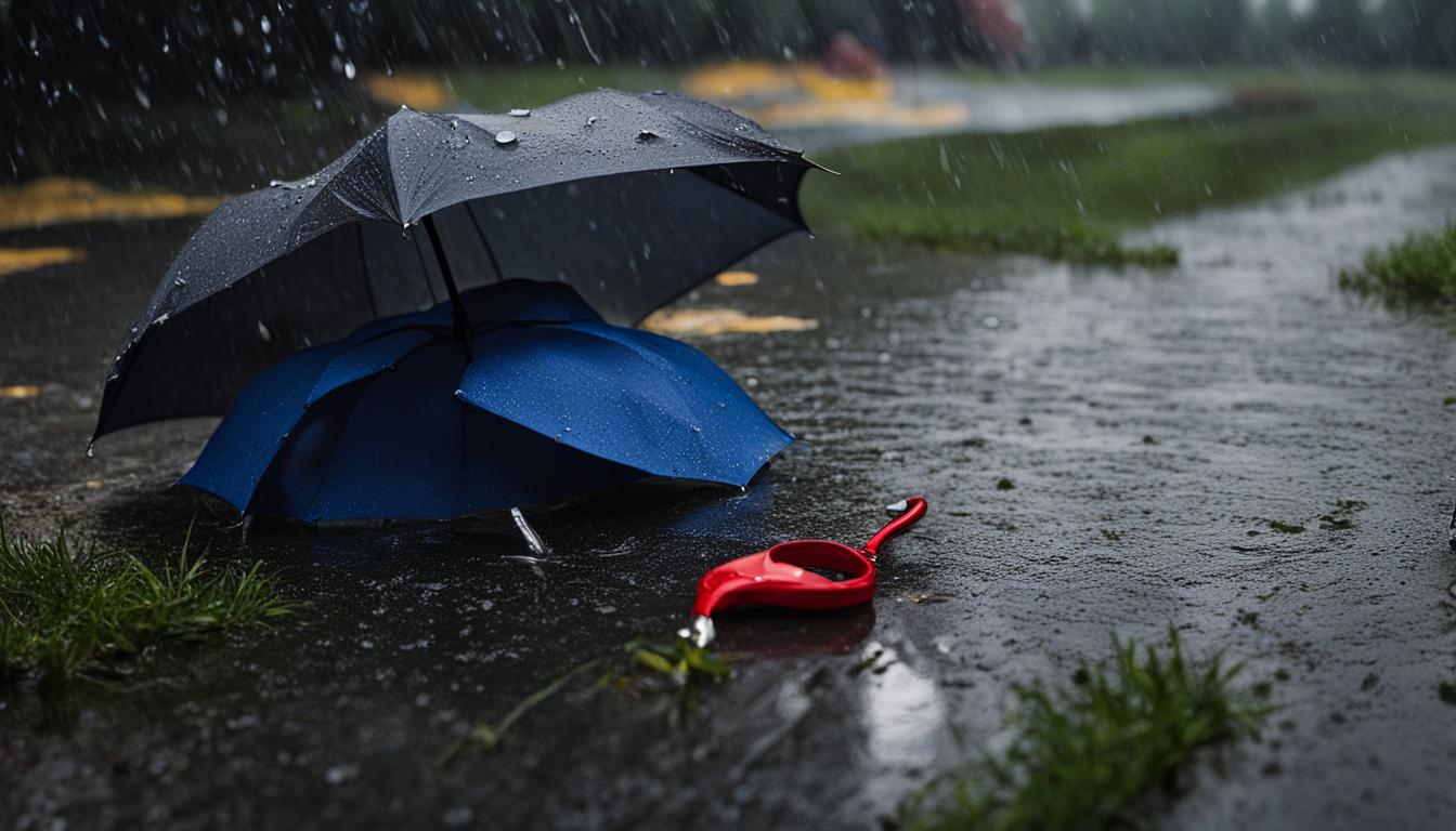 is it good luck for it to rain on your divorce day