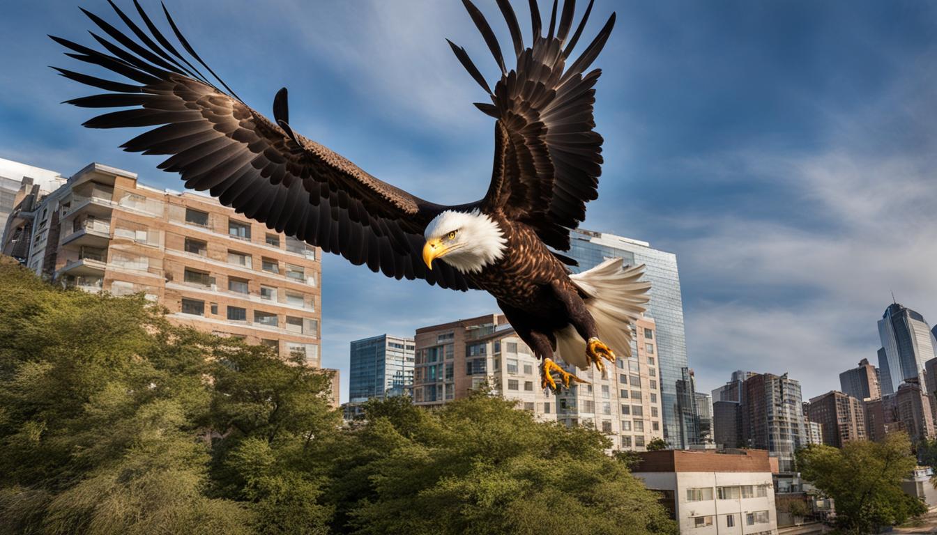 Is it Good Luck if an Eagle Lands on Your Property in Town