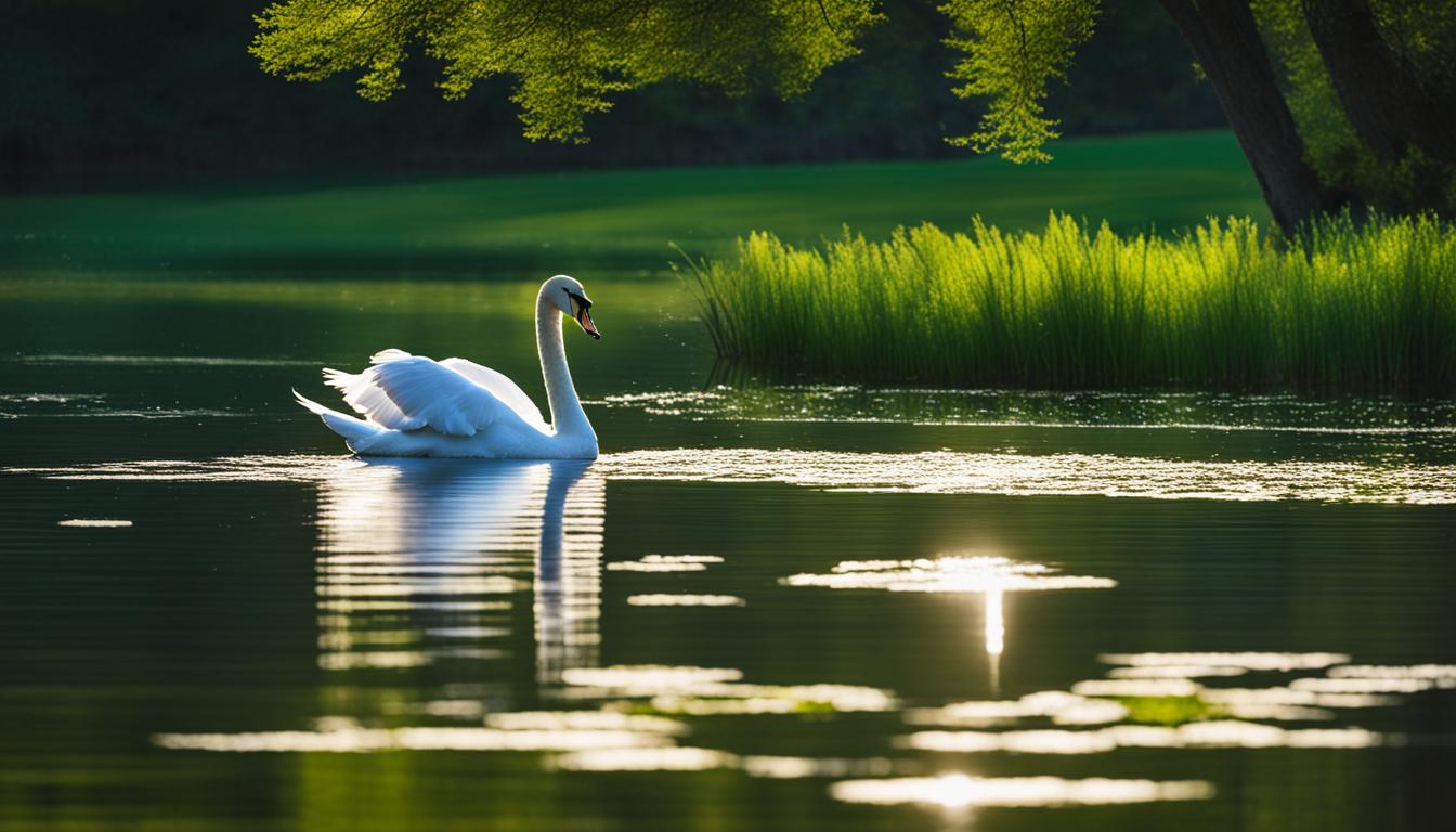 is it good luck if a swan flies in front of you