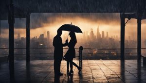 is it good luck if it rains proposal