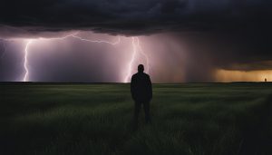 is it good luck if lightning strikes near you
