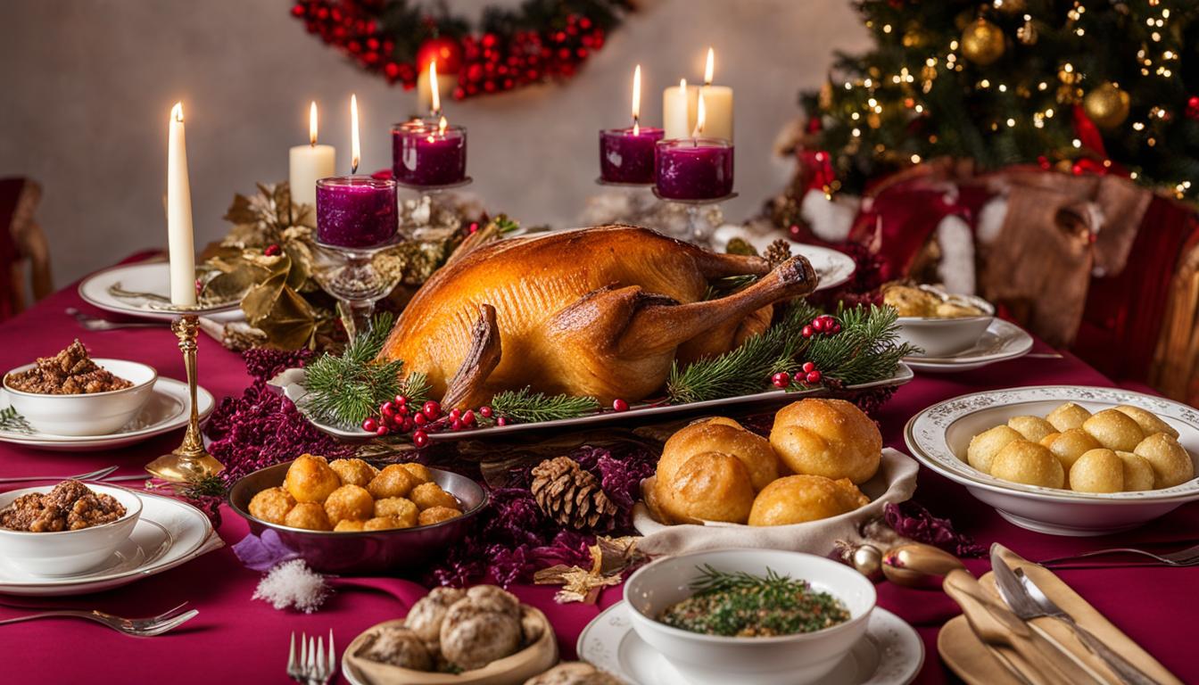 is it good luck to eat alot of food on christmas in germany