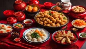 is it good luck to eat chinese food on new years