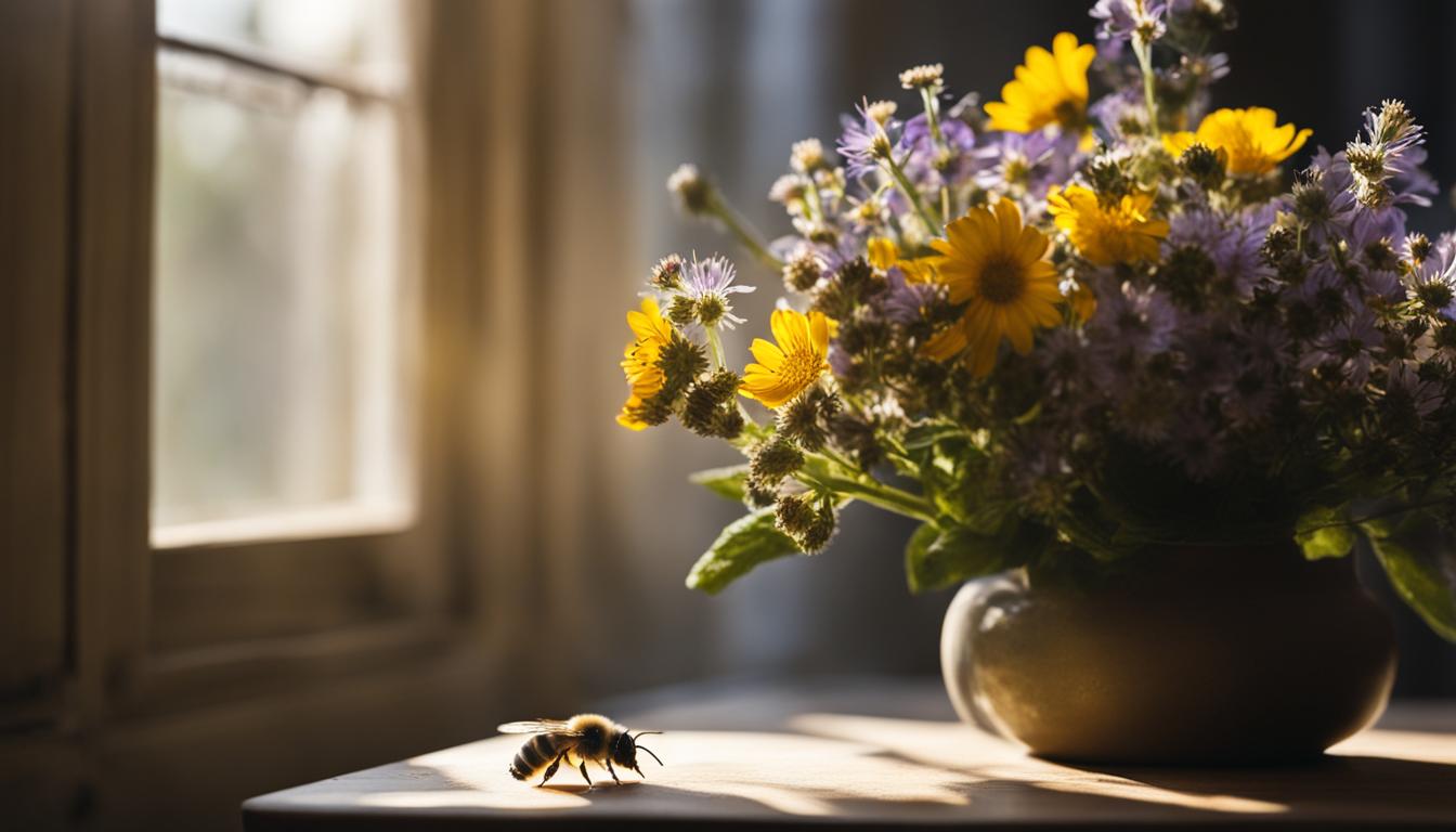 is it good luck to find a bee in the house