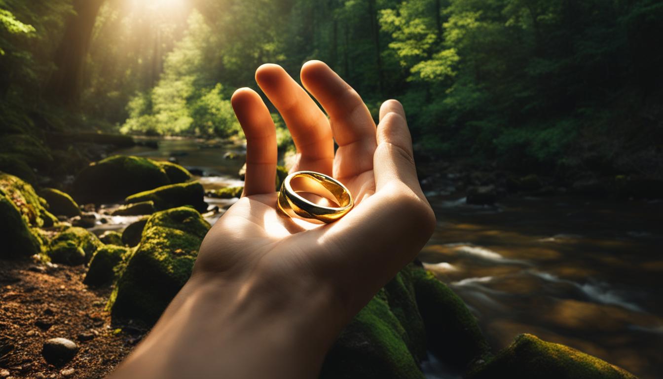 is it good luck to find a ring