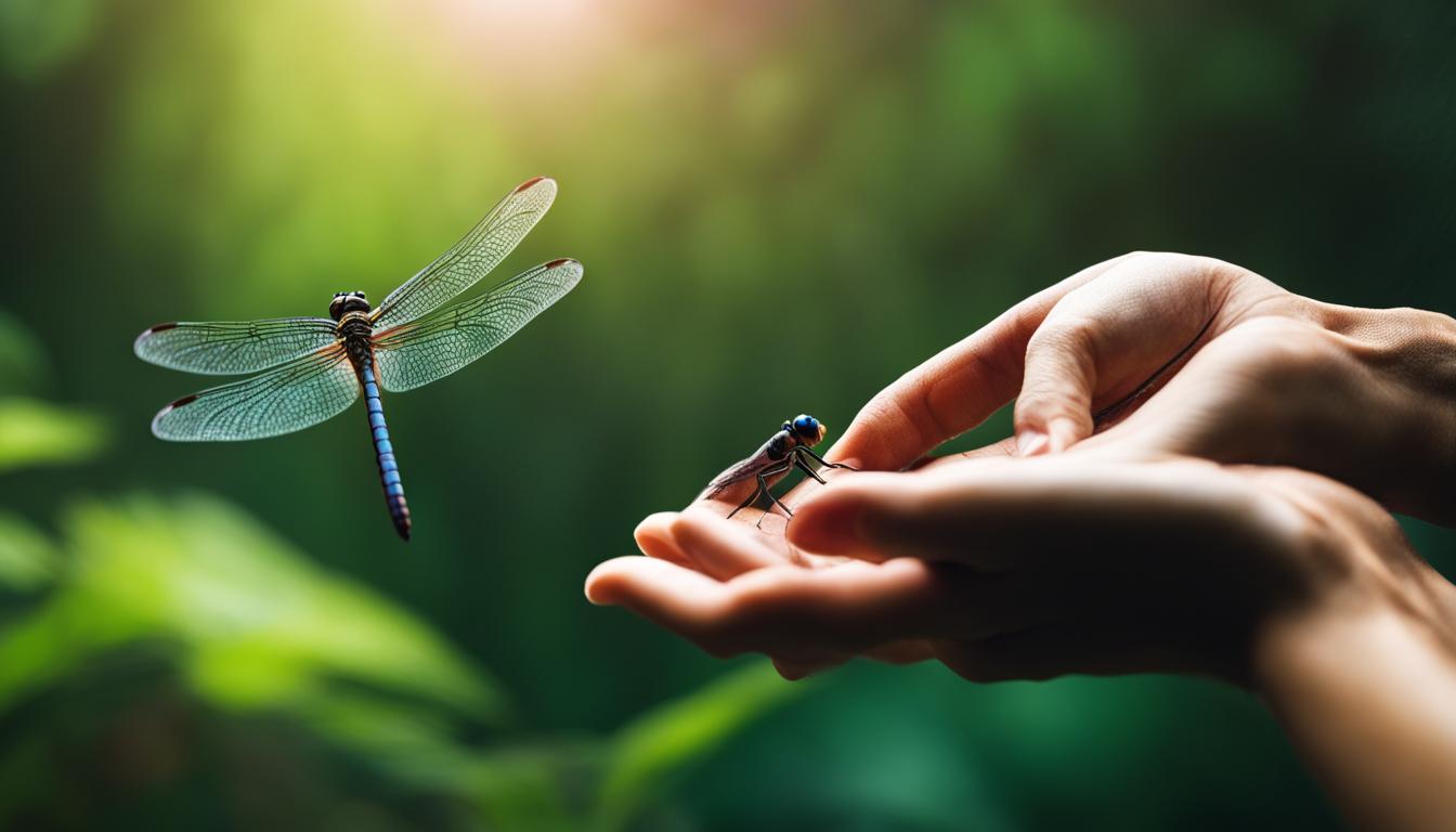 is it good luck to rescue a dragonfly