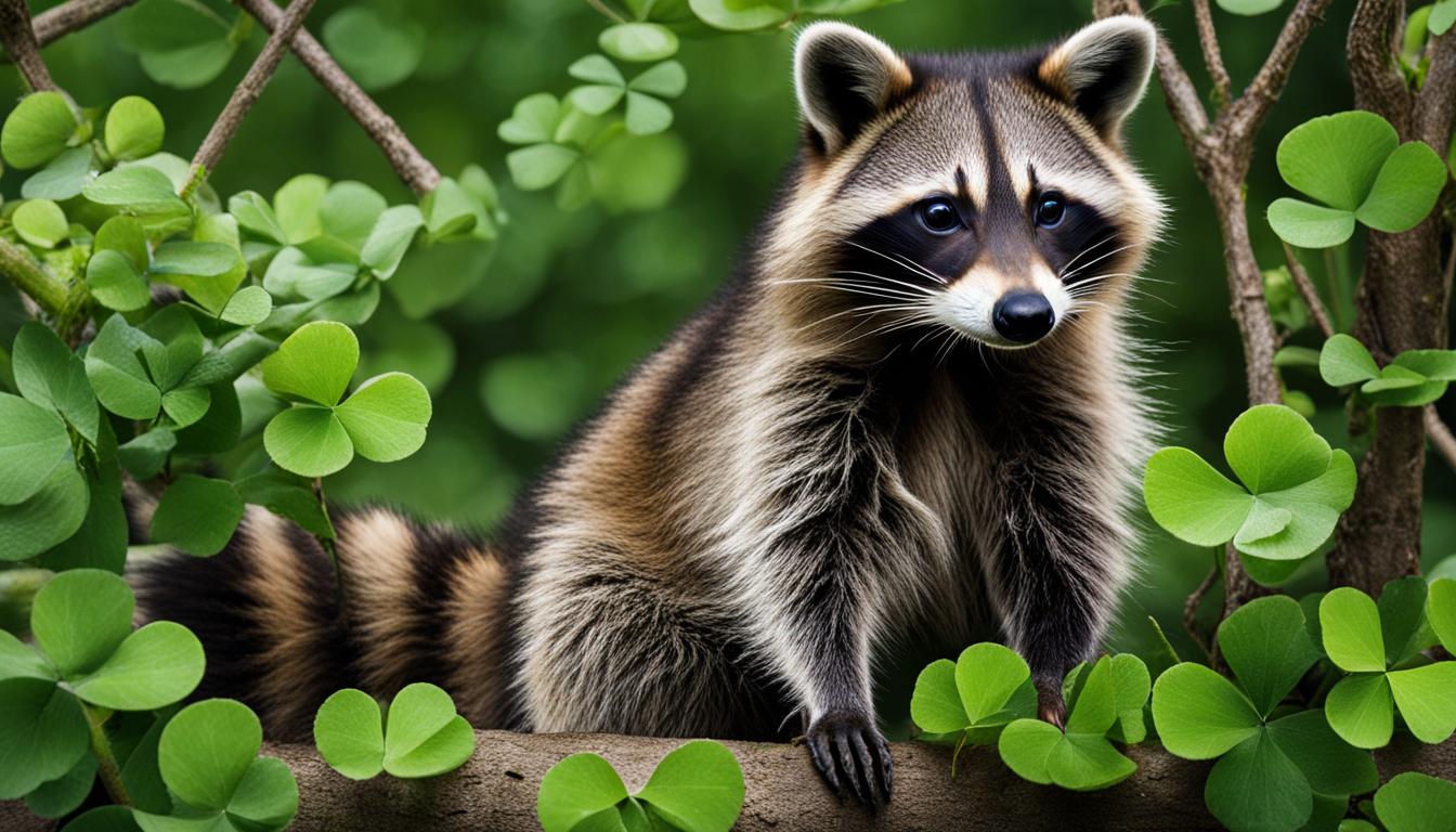 is it good luck to see a raccoon